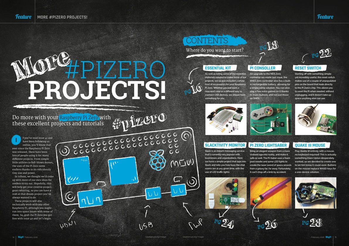  Do more with your Raspberry Pi Zero with issue 42