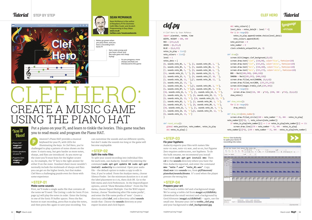  Make a musical rhythm game in Python with Clef Hero