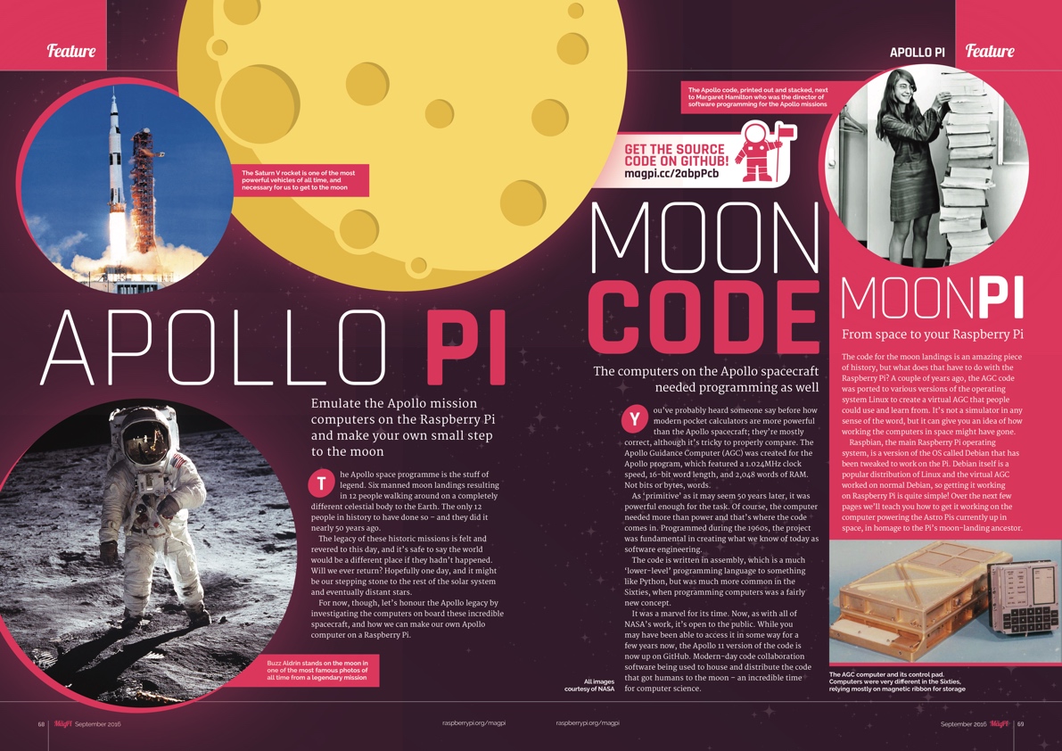  Set up your Pi so it can take you to the moon! (Moon rocket not included)