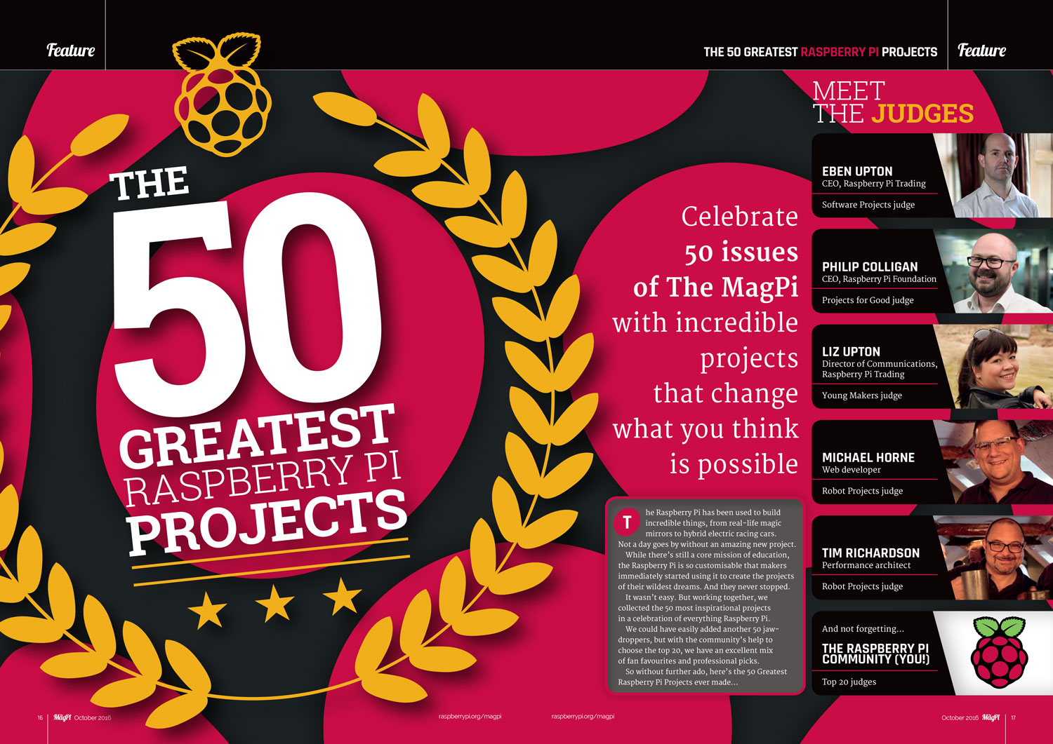  The 50 Greatest Raspberry Pi projects