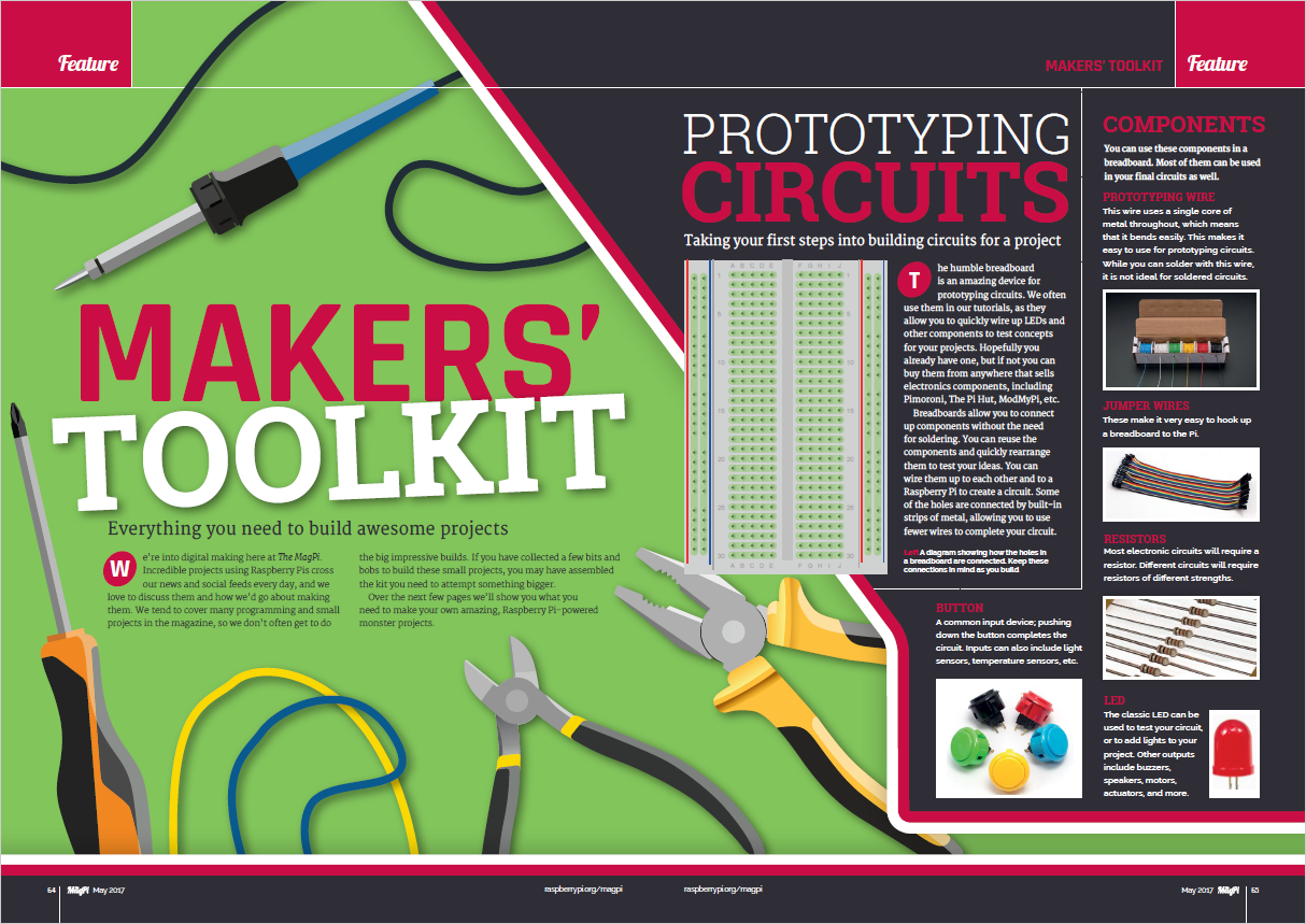  Create the ultimate makers toolkit and much more this issue